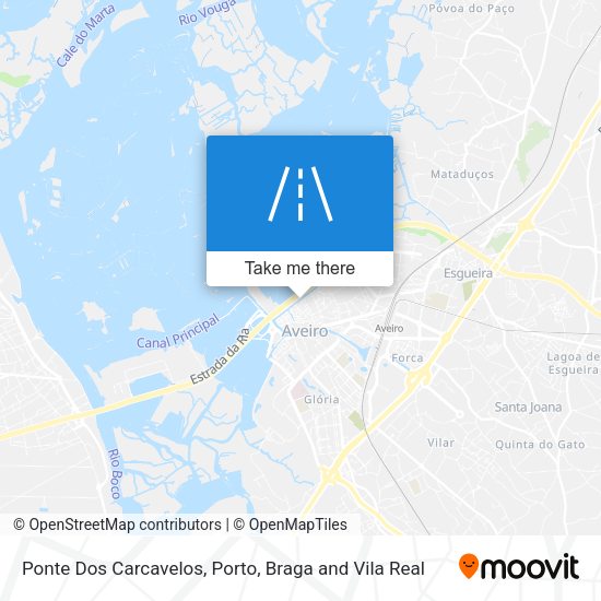 Ponte Dos Carcavelos mapa
