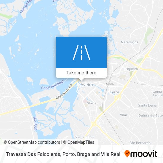 Travessa Das Falcoieras map