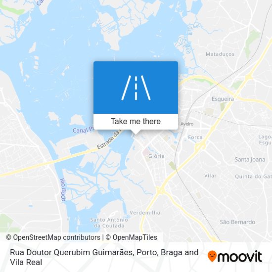 Rua Doutor Querubim Guimarães map