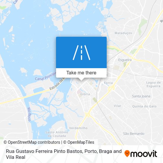 Rua Gustavo Ferreira Pinto Bastos map