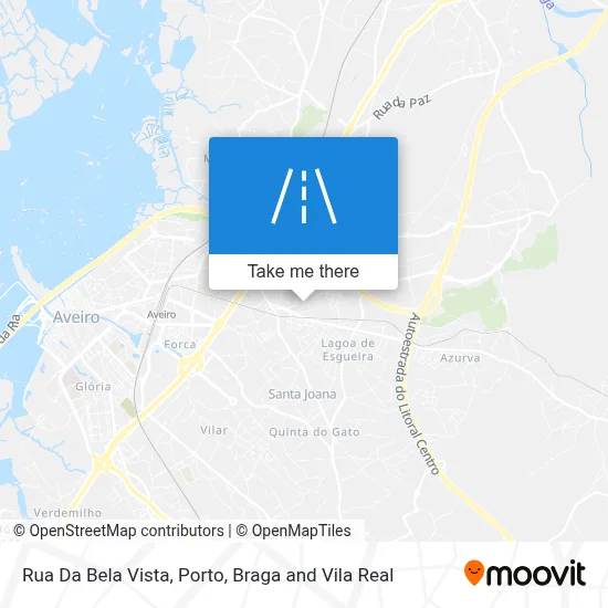 Rua Da Bela Vista map