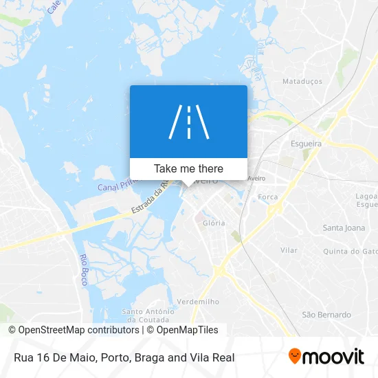 Rua 16 De Maio map