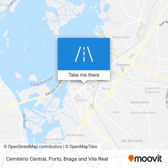 Cemitério Central map
