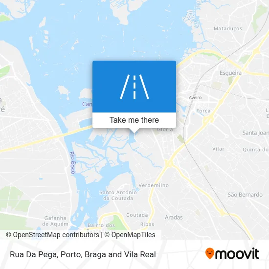 Rua Da Pega map