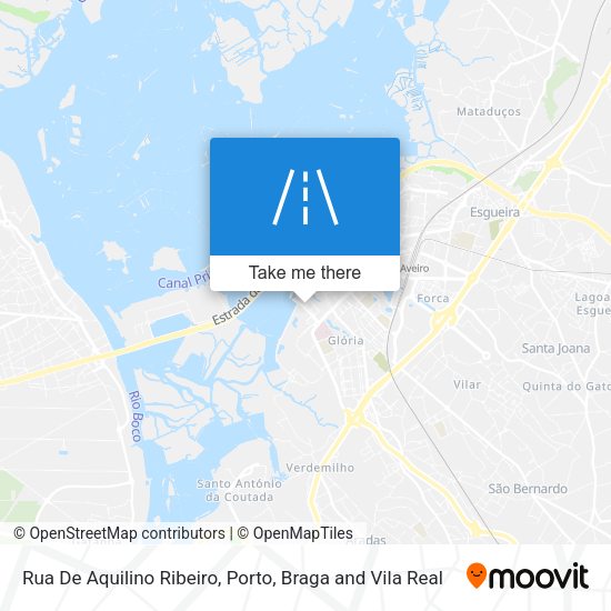 Rua De Aquilino Ribeiro mapa