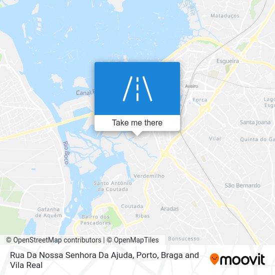 Rua Da Nossa Senhora Da Ajuda mapa