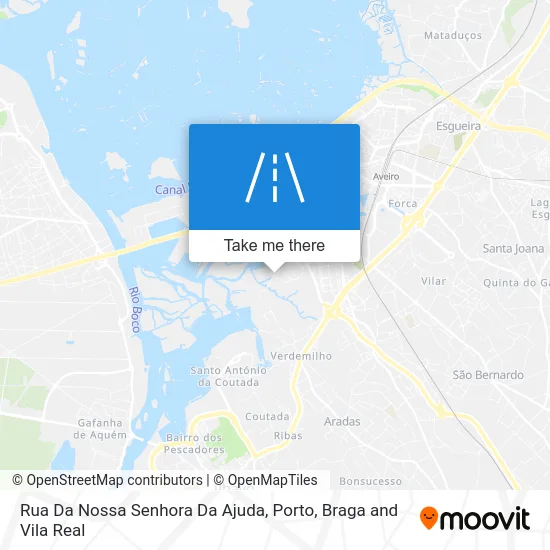 Rua Da Nossa Senhora Da Ajuda map