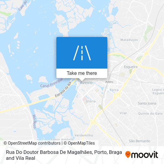 Rua Do Doutor Barbosa De Magalhães map