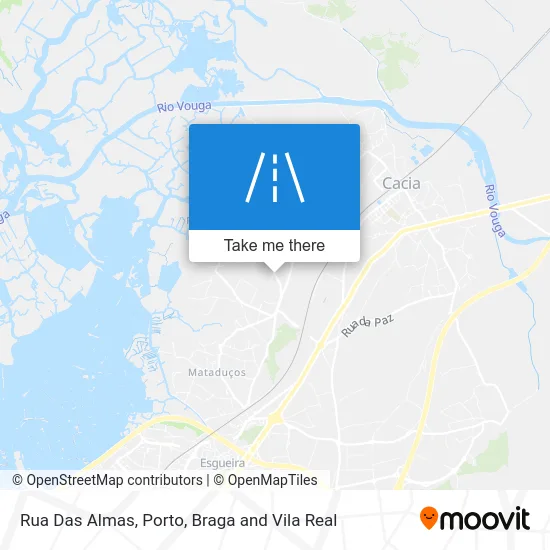 Rua Das Almas map