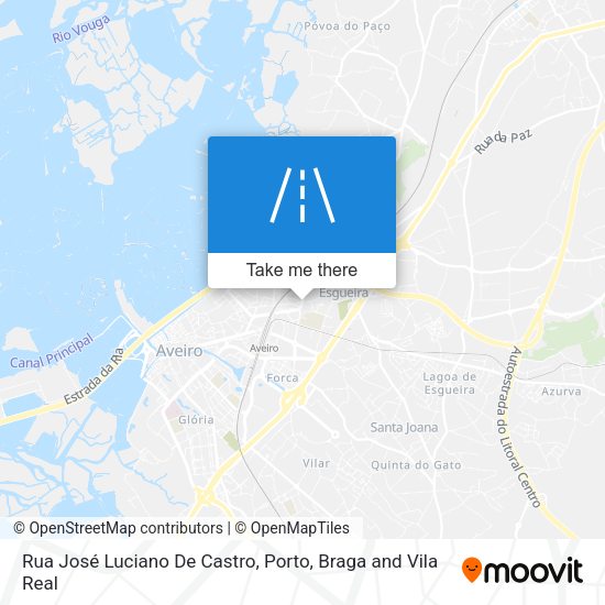 Rua José Luciano De Castro map