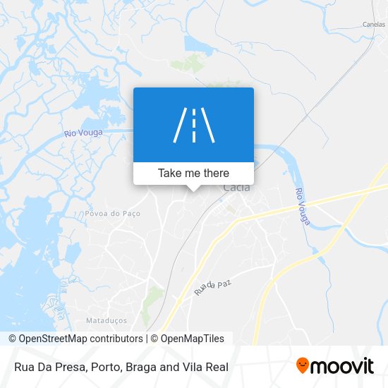 Rua Da Presa mapa