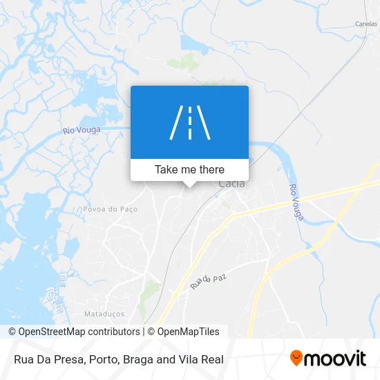 Rua Da Presa map