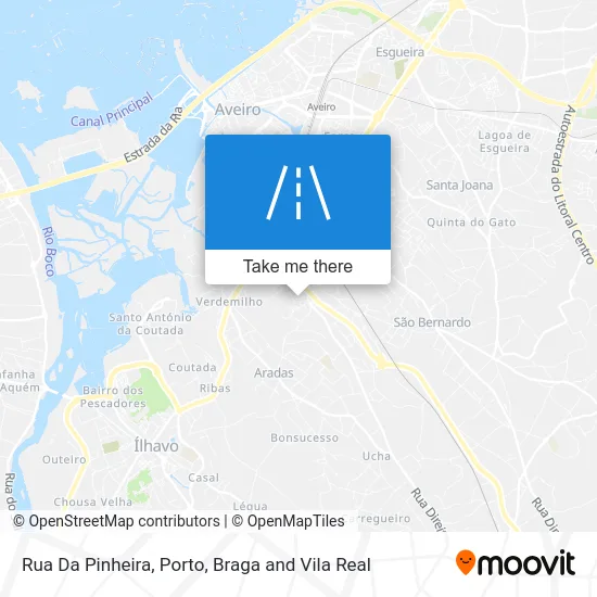 Rua Da Pinheira map