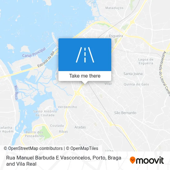 Rua Manuel Barbuda E Vasconcelos map