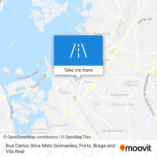 Rua Carlos Silva Melo Guimarães map