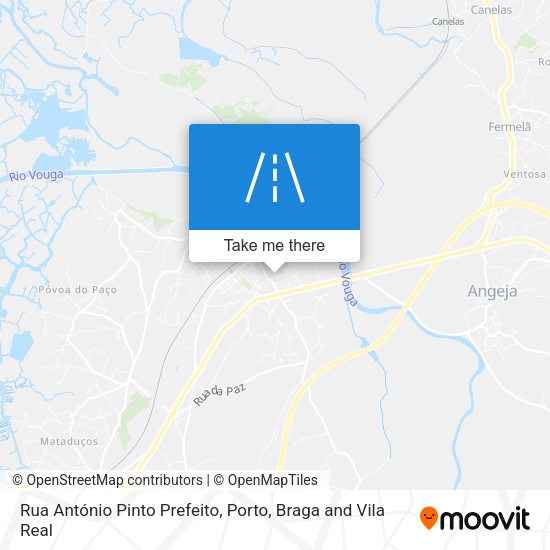 Rua António Pinto Prefeito map
