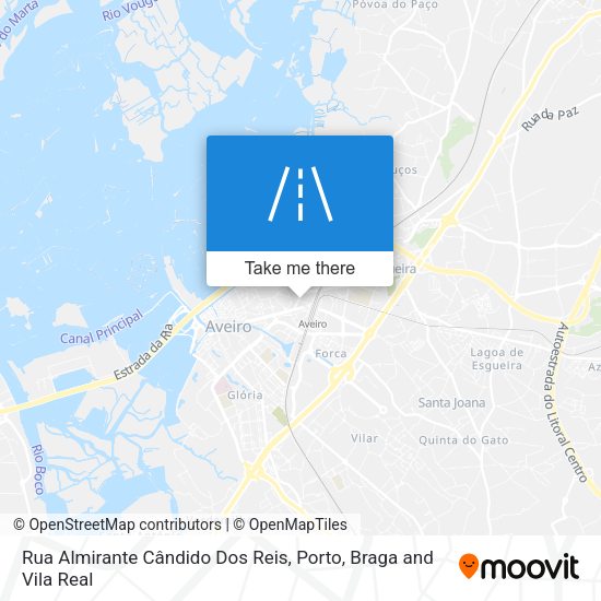 Rua Almirante Cândido Dos Reis map
