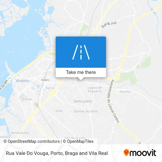 Rua Vale Do Vouga map
