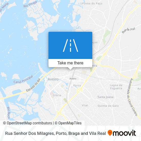 Rua Senhor Dos Milagres map