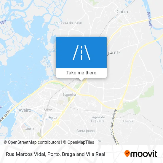 Rua Marcos Vidal map