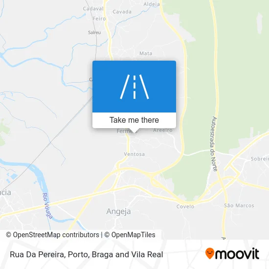 Rua Da Pereira map