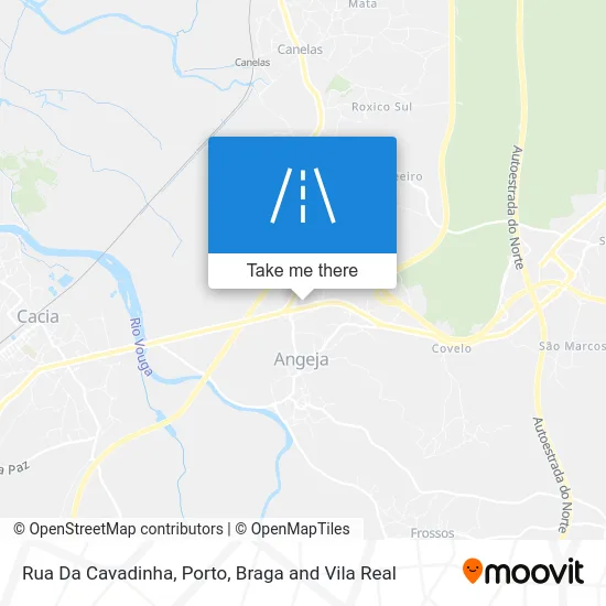 Rua Da Cavadinha map