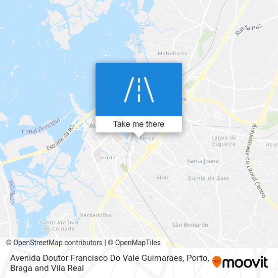 Avenida Doutor Francisco Do Vale Guimarães map