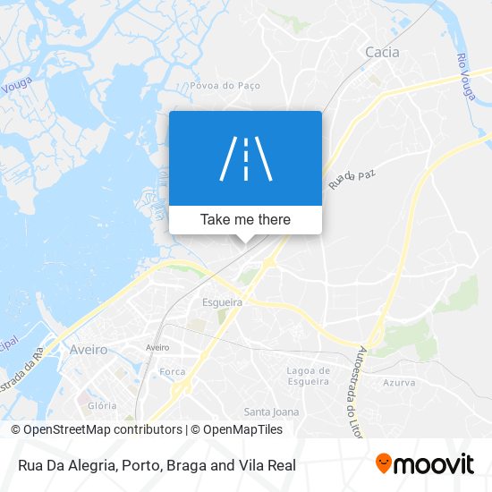 Rua Da Alegria map