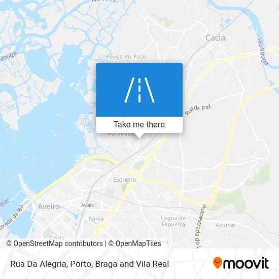 Rua Da Alegria map