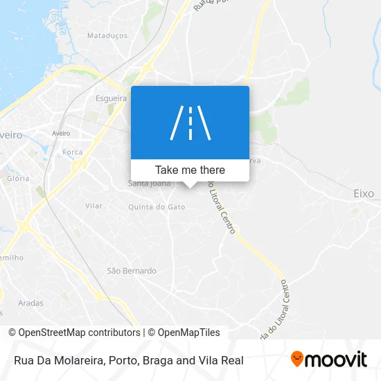 Rua Da Molareira map