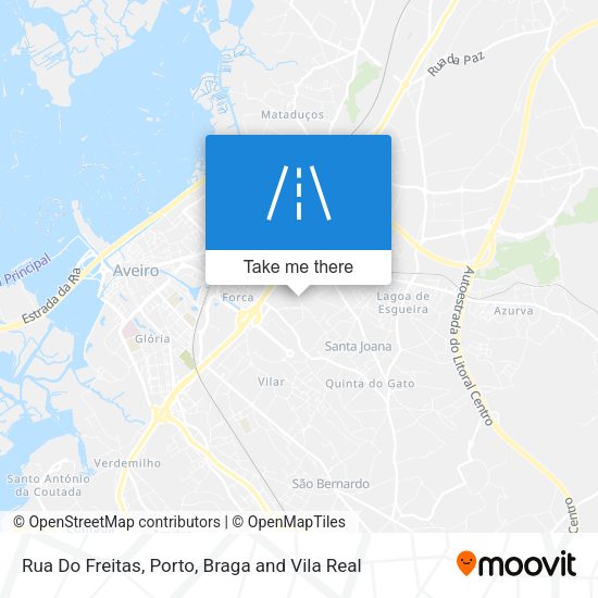 Rua Do Freitas map