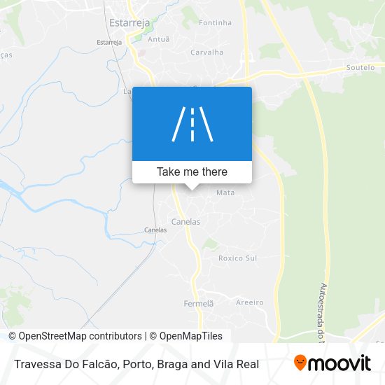 Travessa Do Falcão mapa
