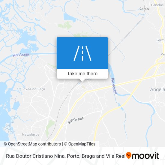 Rua Doutor Cristiano Nina map
