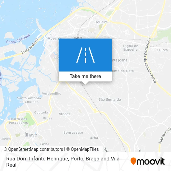 Rua Dom Infante Henrique map