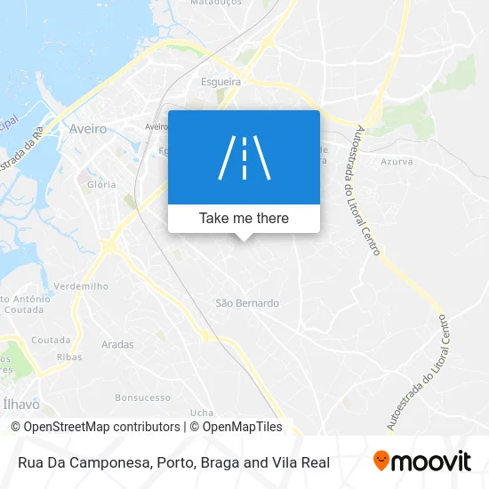 Rua Da Camponesa map