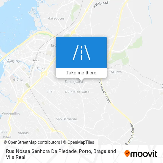 Rua Nossa Senhora Da Piedade map