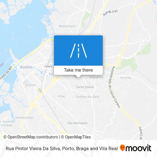 Rua Pintor Vieira Da Silva map