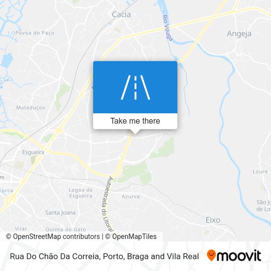 Rua Do Chão Da Correia map