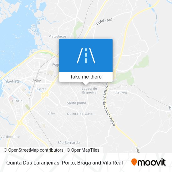 Quinta Das Laranjeiras map