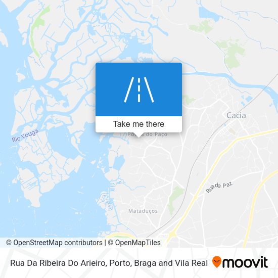 Rua Da Ribeira Do Arieiro map