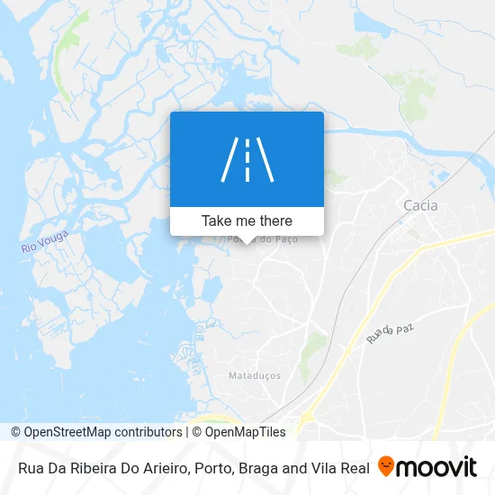 Rua Da Ribeira Do Arieiro map