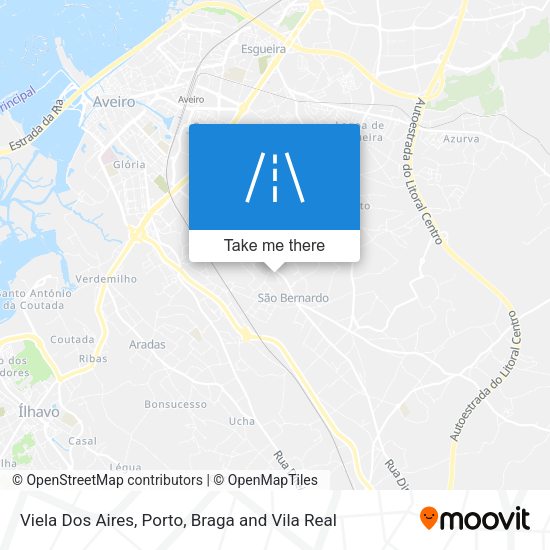 Viela Dos Aires mapa