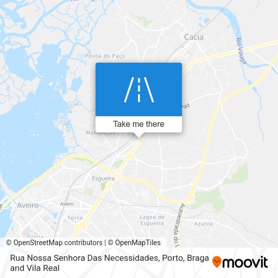 Rua Nossa Senhora Das Necessidades mapa