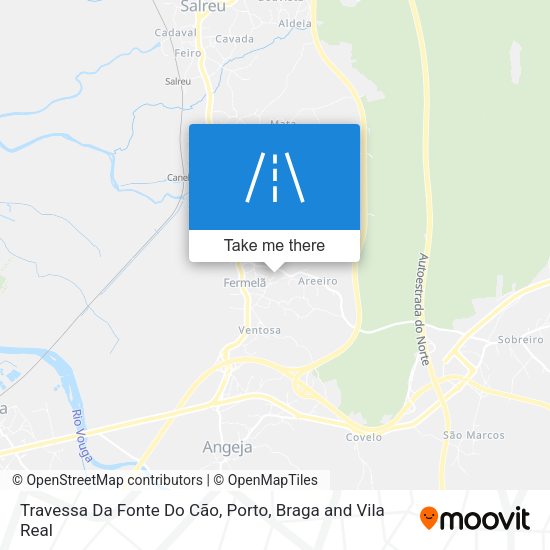 Travessa Da Fonte Do Cão mapa
