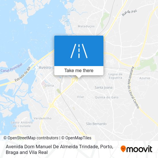Avenida Dom Manuel De Almeida Trindade mapa