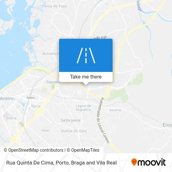 Rua Quinta De Cima map