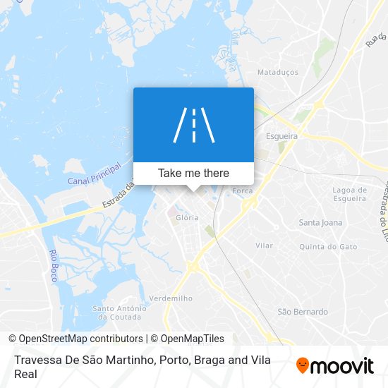 Travessa De São Martinho mapa