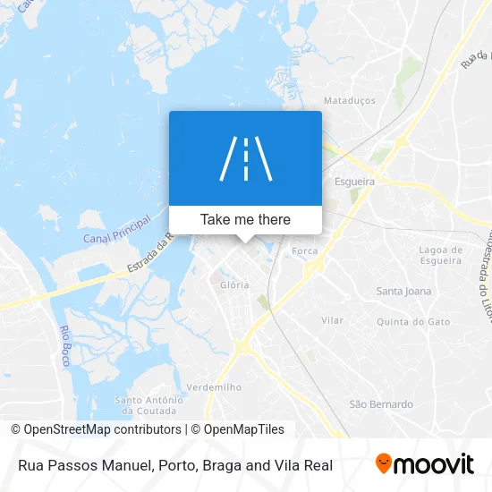 Rua Passos Manuel map