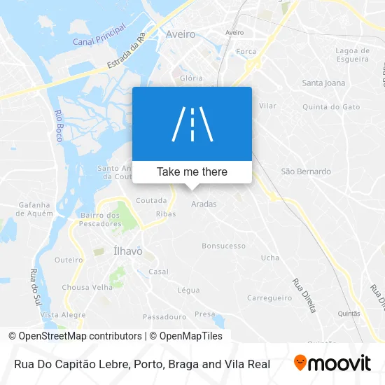 Rua Do Capitão Lebre map