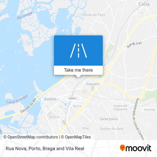 Rua Nova map